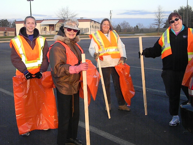 Gainesville RURITAN Club Members Cleaning up Catharpin Road Gainesville RURITAN Club Members Cleaning up Catharpin Road